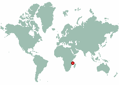 Mtwara in world map
